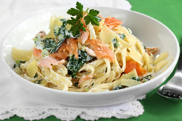 oppskrift røkelaks pasta oppskrift røkelaks pasta