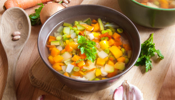 Vegetarisk høstsuppe